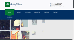 Desktop Screenshot of gradyminor.com